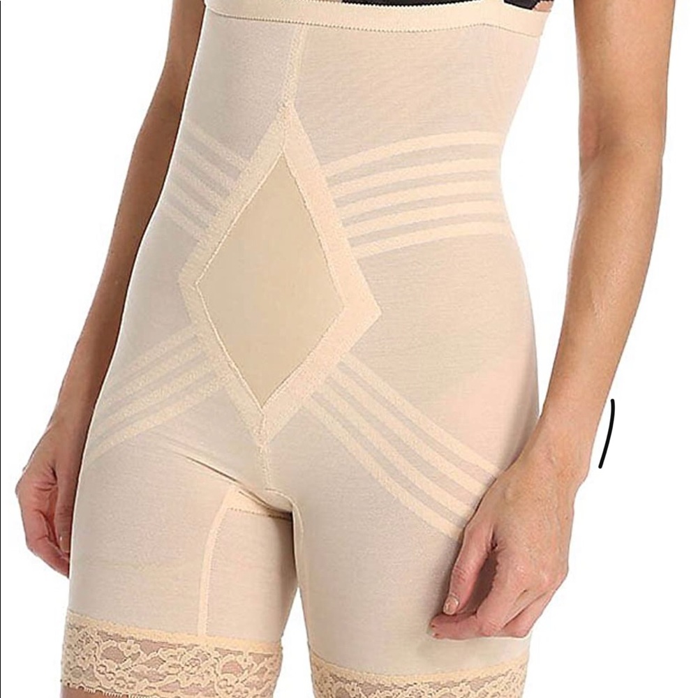 NWT Rago Wear Your Own Bra Body Briefer - 9070